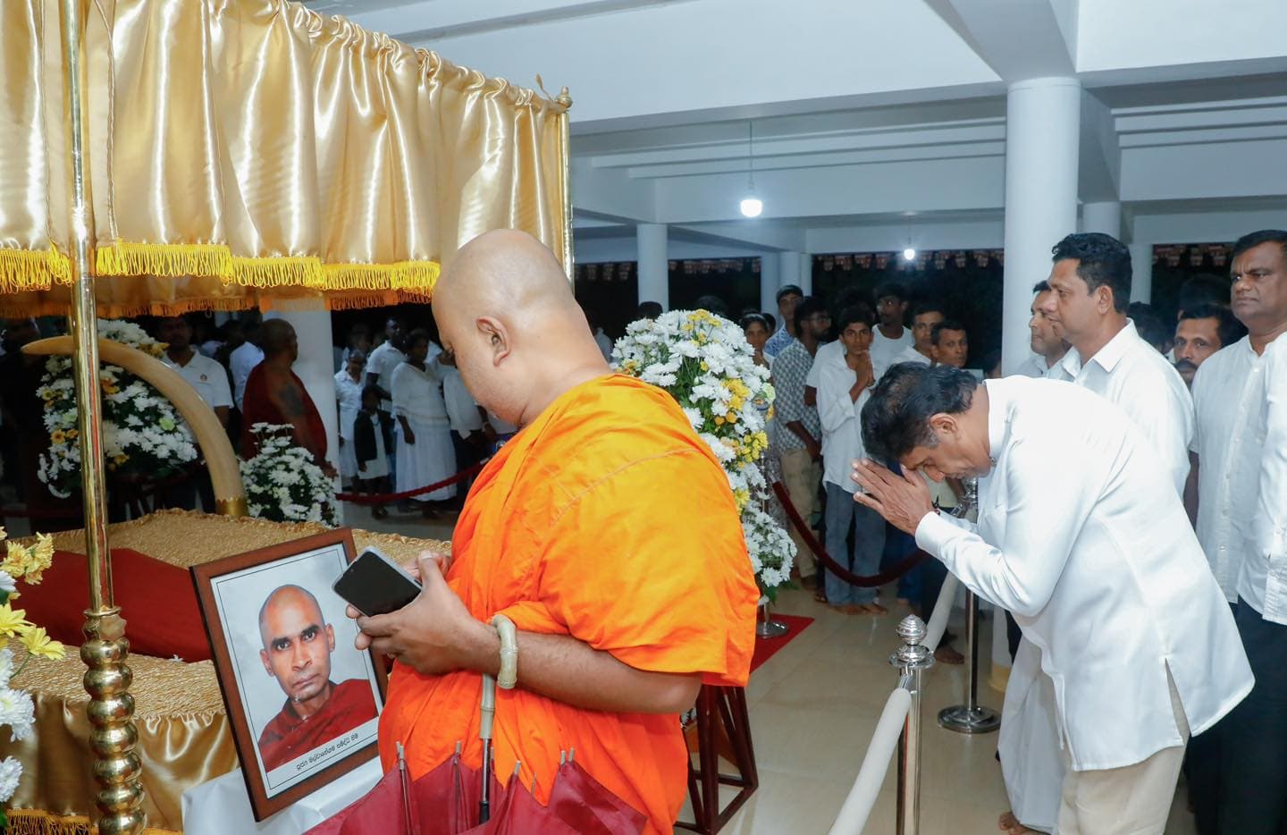 Tribute to Deceased Monks